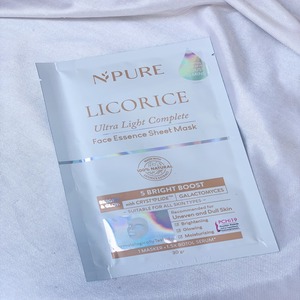 Cek Bpom Licorice Face Essence Sheet Mask N’pure