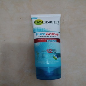 Cek Bpom Skin Naturals Pure Active Anti-Acne Acne & Oil Clearing Scrub Garnier