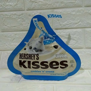 Cek Bpom Cokelat Putih Imitasi Dengan Kukis (Cookies N Creme White Chocolate Confectionary With Cookie Bits Hersheys Kisses