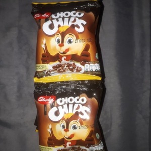 Cek Bpom Makanan Sereal Rasa Cokelat (Choco Chips) Simba