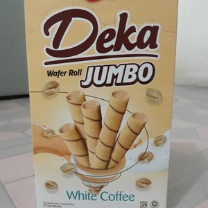 Cek Bpom Wafer Roll Rasa Kopi Putih (White Coffee) Deka