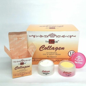 Cek Bpom Collagen Lightening Day & Night Cream Plus Vitamin E The Face