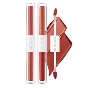 Cek Bpom Multicolor 2-in-1 Lipstick & Lip Gloss Fa327 W10# Focallure