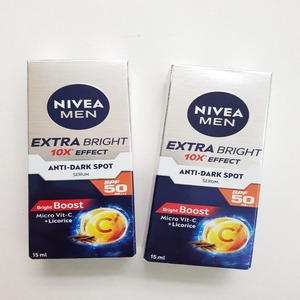 Cek Bpom Men Extra Bright Anti-dark Spot Serum Spf50 Pa+++ Nivea