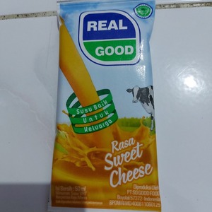 Cek Bpom Minuman Mengandung Susu Rasa Keju Manis (Sweet Cheese) Real Good