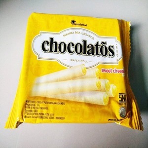 Cek Bpom Wafer Roll Cokelat Putih Dengan Rasa Keju Chocolatos