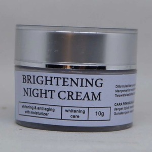 Cek Bpom Brightening Night Cream White Bening's Dr. Oky Pratama