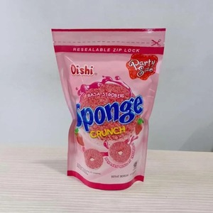 Cek Bpom Makanan Ringan Ekstrudat Rasa Stroberi (Sponge Crunch Strawberry Flavor) Oishi
