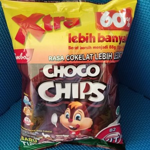 Cek Bpom Makanan Sereal Rasa Coklat (Choco Chips) Simba