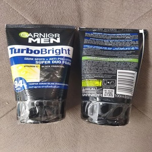 Cek Bpom Men TurboBright Dark Spots + Anti-Pollution Super Duo Foam Garnier