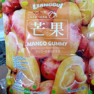 Cek Bpom Permen Lunak Rasa Mangga (Mango Gummy) Lianggui
