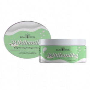 Cek Bpom Whitemilky Brightening Collagen Serum Body Scrub (Jasmine Edition) Beautetox