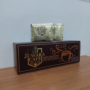 Cek Bpom Minuman Serbuk Kopi Krimer Dengan Ganoderma Dan Gula (Premix Coffee With Ganoderma 4 In 1) Sh Juwara Cafe