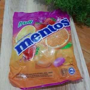 Cek Bpom Kembang Gula Rasa Aneka Buah (Stroberi-Jeruk-Lemon) Mentos