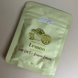 Cek Bpom Wash Off Mask Lemon With Licorice Extract & Vitamin C Camille