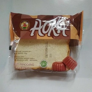 Cek Bpom Roti Panggang Isian Rasa Cokelat Aoka