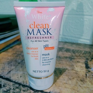 Cek Bpom Clean & Mask Refreshner For All Skin Types Viva White
