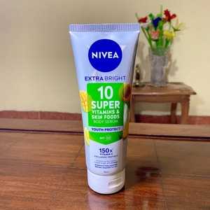 Cek Bpom Extra Bright 10 Super Vitamins & Skin Foods Body Serum Youth Protect Nivea