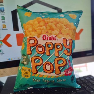 Cek Bpom Makanan Ringan Ekstrudat Rasa Jagung Bakar (Roasted Corn Flavor) Oishi Poppy Pop