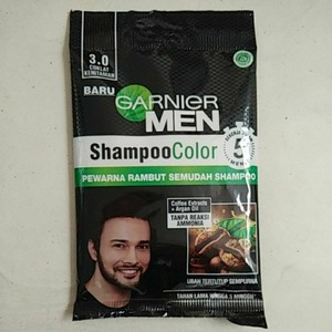 Cek Bpom Men Shampoo Color 3.0 Coklat Kehitaman - Hair Colorant Garnier