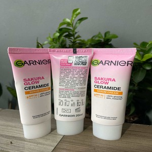 Cek Bpom Sakura Glow Ceramide Serum Cream UV Garnier