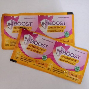 Cek Bpom Imboost Effervescent With Vitamin C Rasa Jeruk