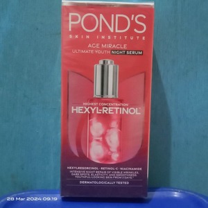 Cek Bpom Age Miracle Ultimate Youth Night Serum Pond's