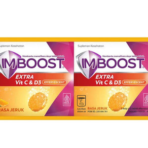 Cek Bpom Imboost Extra Vit C & D3 Effervescent (Rasa Jeruk)