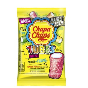 Cek Bpom Kembang Gula Jeli Rasa Aneka Buah (Nanas, Apel, Jeruk, Stroberi) Chupa Chups (Mini Tube)