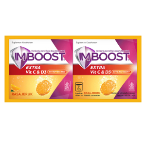 Cek Bpom Imboost Extra Vit C & D3 Effervescent (Rasa Jeruk)