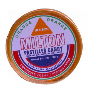 Cek Bpom Milton Kembang Gula Pastilles Rasa Jeruk