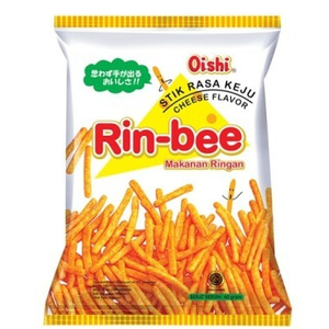 Cek Bpom Oishi Rinbee Makanan Ringan Bentuk Stik Rasa Keju (Cheese Flavor)
